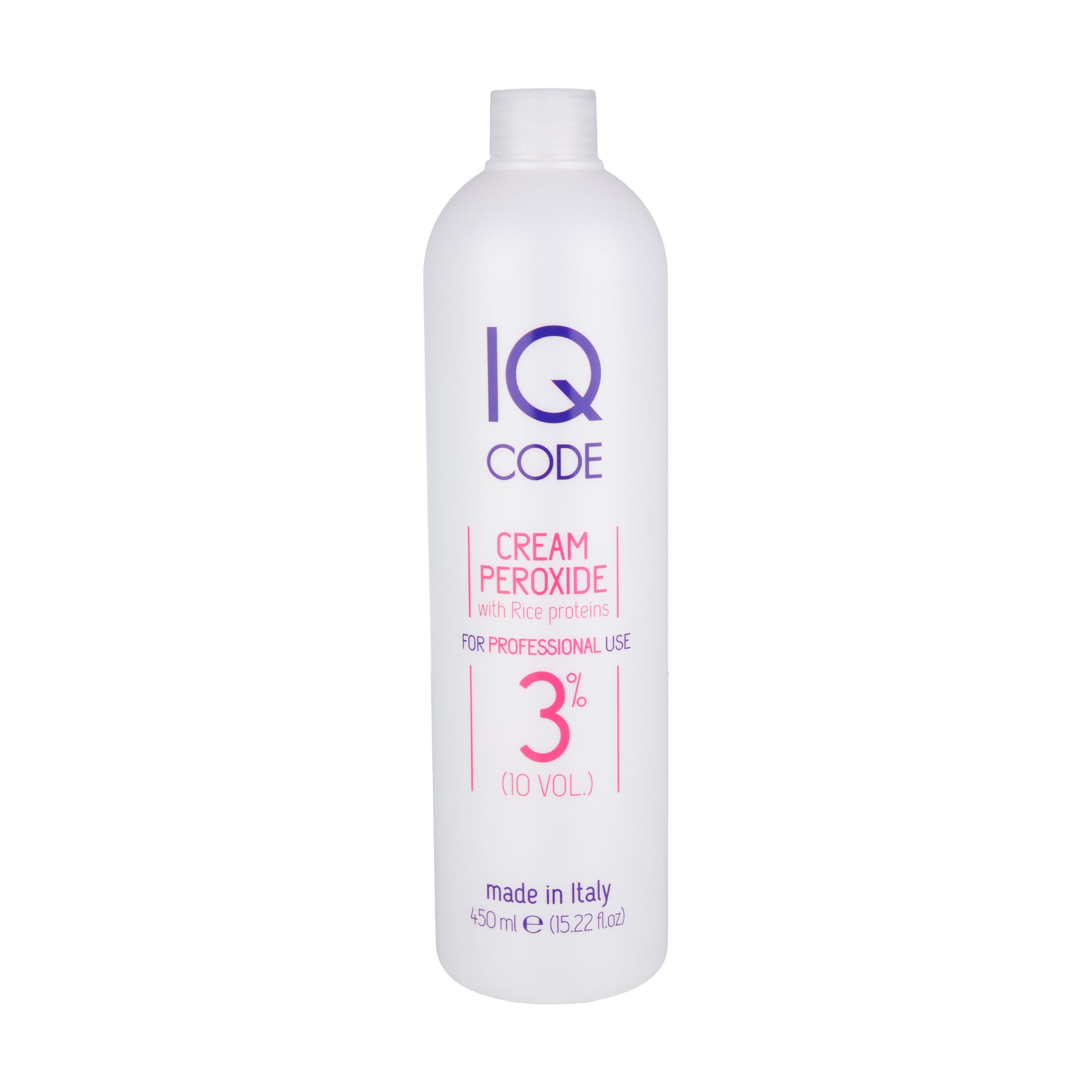 Крем окислювач IQ code 3%, 450 мл